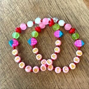 Strawberry Shortcake Bracelets